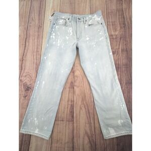 Frame Le Piper Jeans Caribbean Spray Straight Leg Women 34 NWT from Free People‎